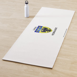 Tapete De Yoga Tapis de Yoga - blason de L'Aigle - Normandie