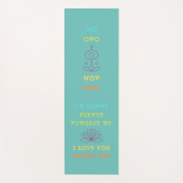 Tapete De Yoga Tapis de Yoga Ho'OPONOPONO