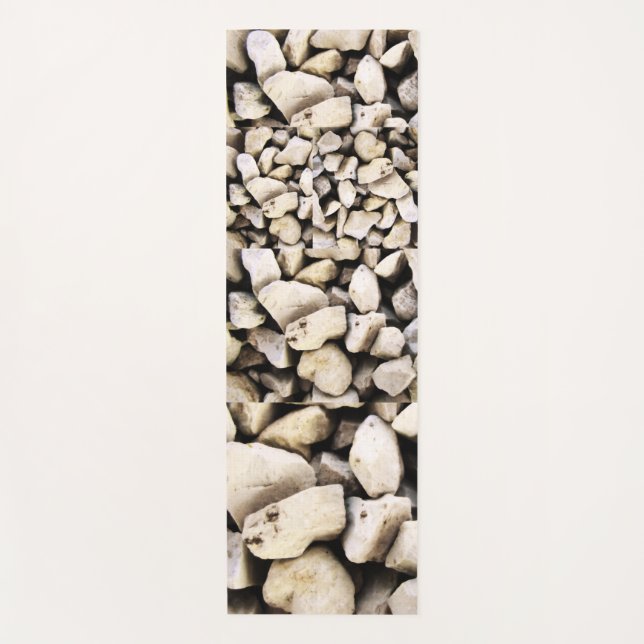 Tapete De Yoga Tapis de yoga motif cailloux pierres naturelles (Frente)