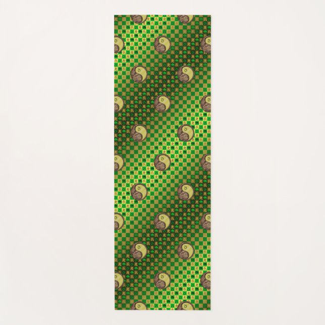 Tapete De Yoga Taurus & Metal Dragon (Frente)