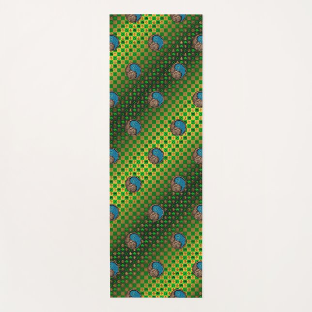 Tapete De Yoga Taurus & Water Horse (Frente)