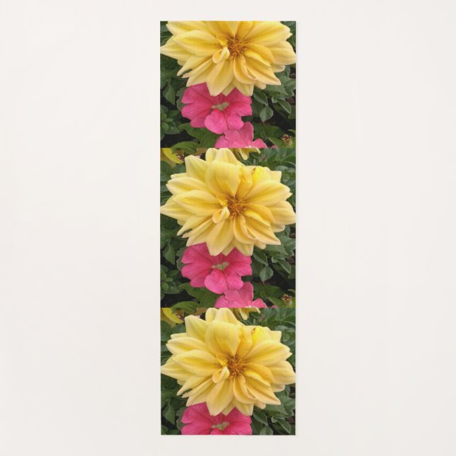 Tapete De Yoga Tea Rosa (Frente)