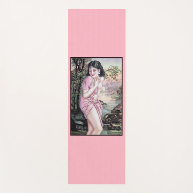 Tapete De Yoga Teasin Stream Oasis por Shanghai China Girl (Frente)