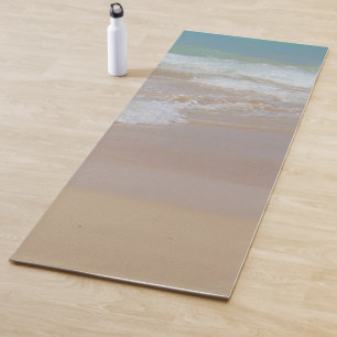 Tapete De Yoga Tendência de Modelo de de Areia Elegante no Mar A