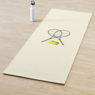 Tapete De Yoga Tênis Doubles Cream