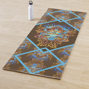 Tapete De Yoga Terra e Sky Mandala