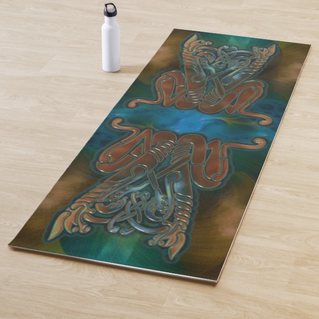 Tapete De Yoga Terror Teal (In Situ)