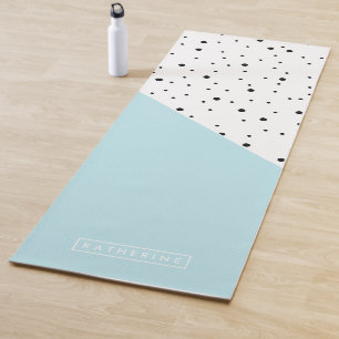 Tapete De Yoga Teste padrão de pontos bonito