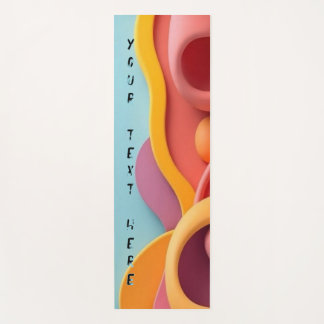 Tapete De Yoga Texto personalizado da engrenagem de malhação Yoga