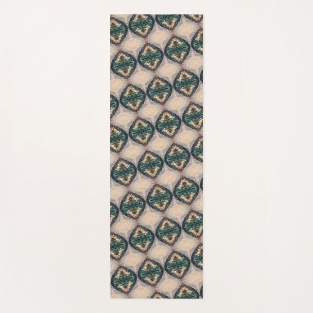 Tapete De Yoga Textura #17 de la obra Viendo a travez de los ojos (Frente)