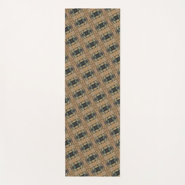 Tapete De Yoga Textura #1 de obra Amanecer (Frente)