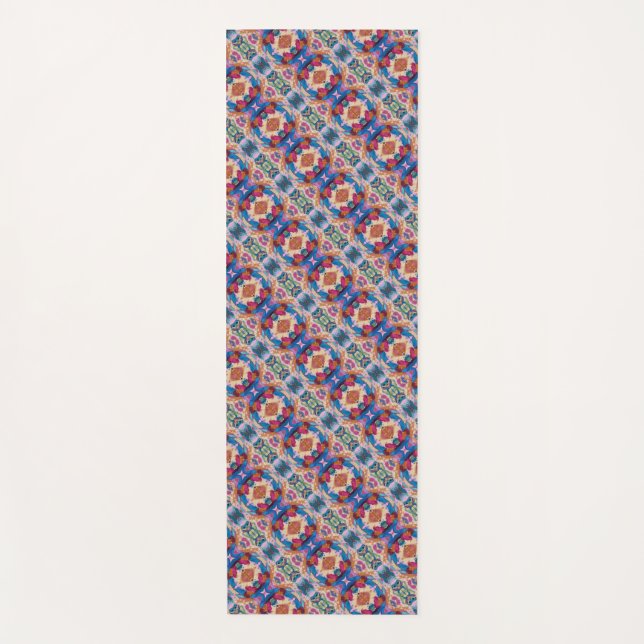 Tapete De Yoga Textura #5 de la obra Piña (Frente)