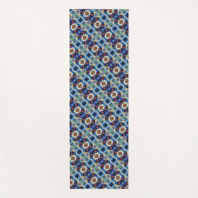 Tapete De Yoga Textura #8 de la obra Piña (Frente)