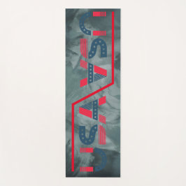 Tapete De Yoga Textura de Pedra Ecológica Texto EUA Confortável