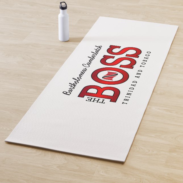 Tapete De Yoga The Boss Trinidad & Tobago (In Situ)