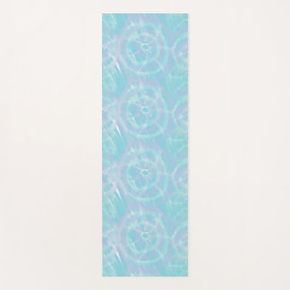 Tapete de Yoga Tie-Dye Azul Sereno