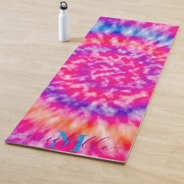 Tapete De Yoga Tie Dye Personalizado