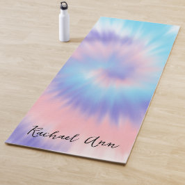 Tapete De Yoga Tie Dye Personalizado