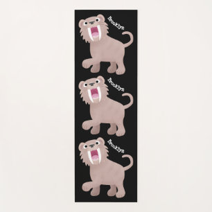 Tapete De Yoga Tigre Smilodon de Tigre de Saber