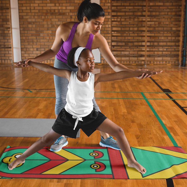 Tapete De Yoga tiki espiritual (Criador carregado)