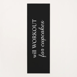 Tapete De Yoga Trabalhará para os Cupcakes Yoga Mat