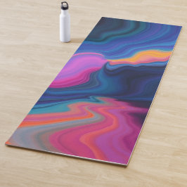 Tapete De Yoga Traumplanet der Farben – Jenseits der Realität