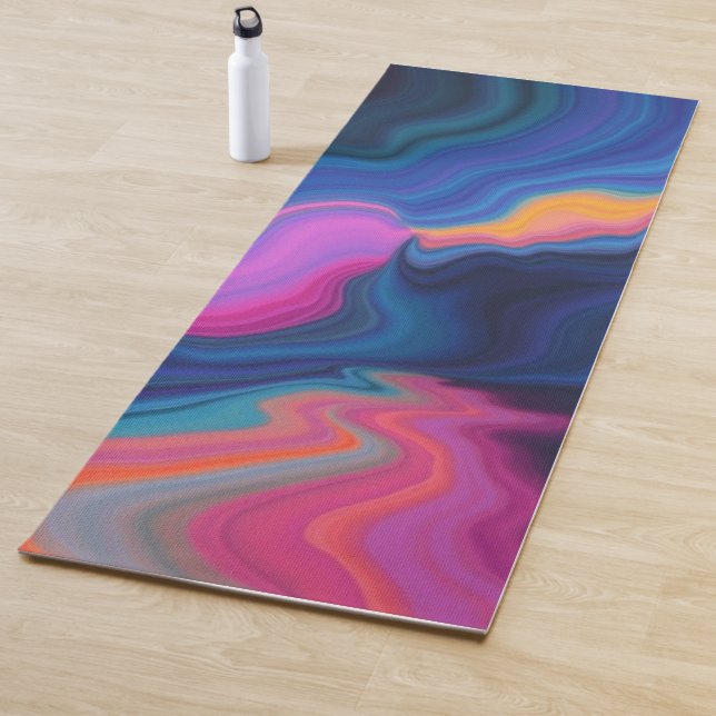 Tapete De Yoga Traumplanet der Farben – Jenseits der Realität (In Situ)