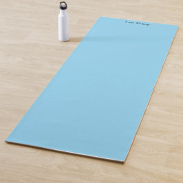 Tapete De Yoga Treino de Força Azul Céu