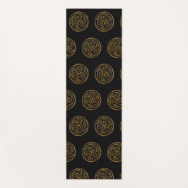 Tapete De Yoga Triple Celtic Knot Swirl Mandala Yoga Mat
