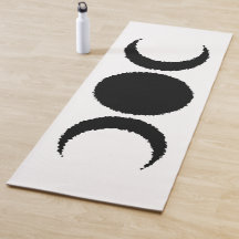 Triple Goddese Moon Yoga Mat