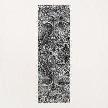 Trippy Retrato Yoga Mat