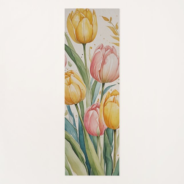 Tapete De Yoga Tulip Reverie (Frente)