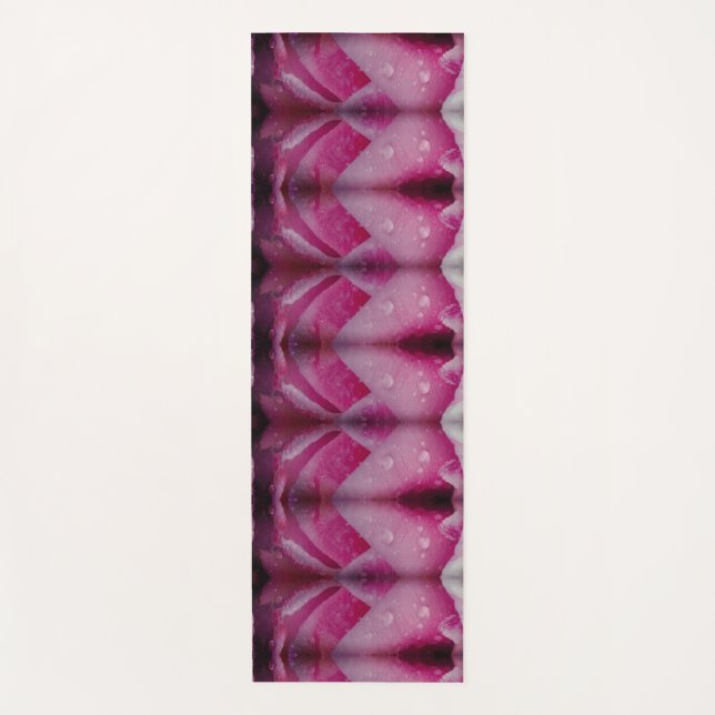 Tapete De Yoga Tulipa Rosa Ikat 5 Recoleta (Frente)