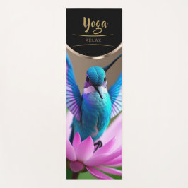 Tapete De Yoga Turquesa Hummingbird - Yoga Mat