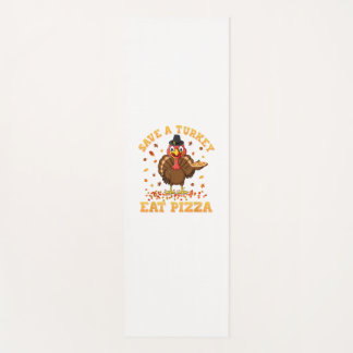 Tapete De Yoga TURQUIA COME PIZZA Camisa Adulto Vegan Crianças En