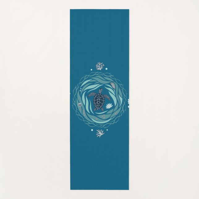 Tapete De Yoga Turtle, Non-Slip (Frente)