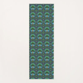 Tapete De Yoga Two white panels display a vertical and horizontal