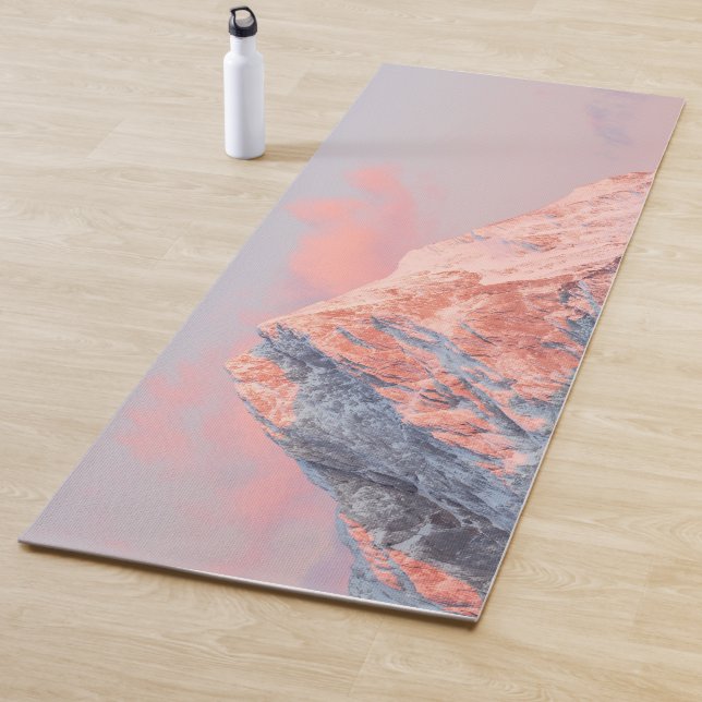 Tapete De Yoga Última luz solar na montanha Storžič, Eslovênia (In Situ)