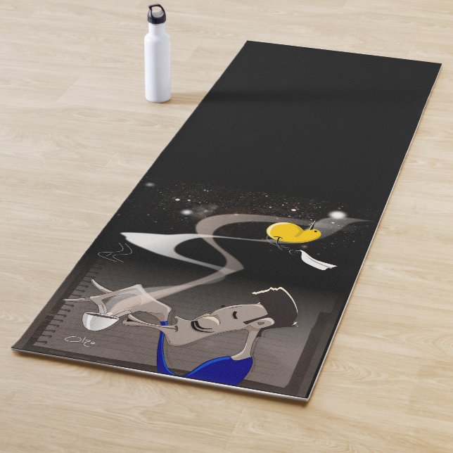 Tapete De Yoga Um pássaro - Hora do café (In Situ)