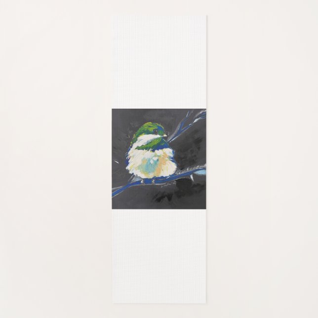 Tapete De Yoga Um Pouco Azul - Ioga Mat (Frente)