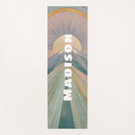 Tapete De Yoga Uma Serenata Vulcânica Personalizada