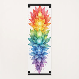 Tapete De Yoga Universal Chakra Yoga Mat – Rainbow Energy