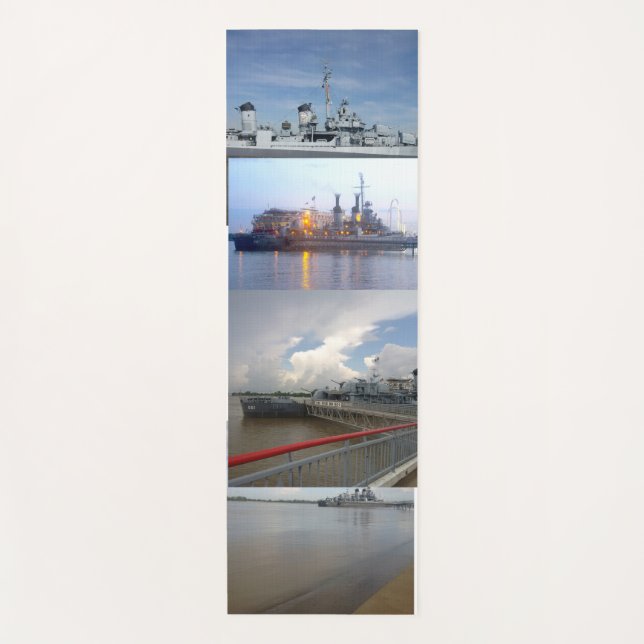 Tapete De Yoga USS Kidd (Frente)