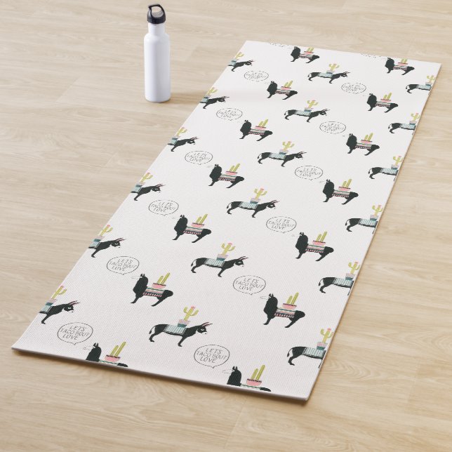 Tapete De Yoga Vamos Taco Sobre Amor (In Situ)