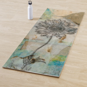 Tapete De Yoga Vellum Floral I