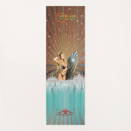 Tapete De Yoga Verão quente