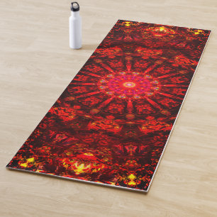 Tapete De Yoga Vermelho elegante