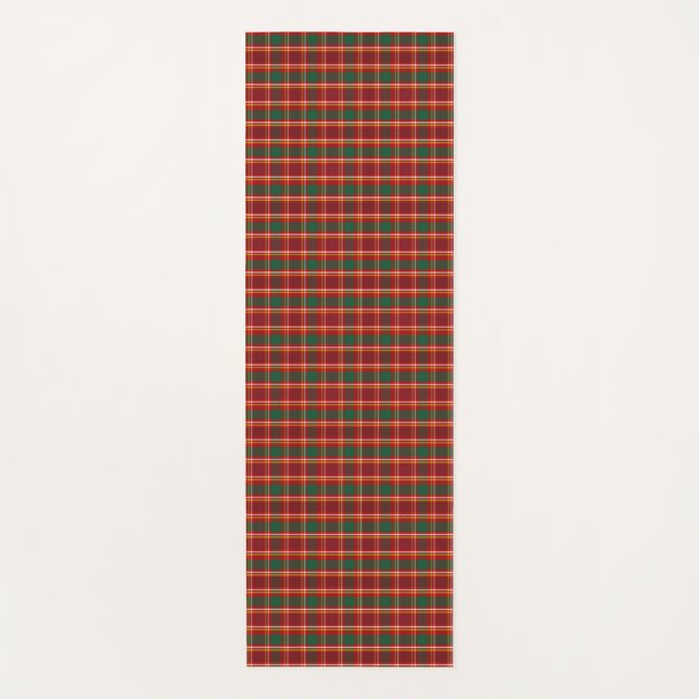 Tapete De Yoga Vertical and horizontal images showing red (Frente)