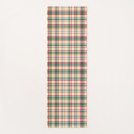 Tapete De Yoga Vertical and horizontal plaid fabric samples 