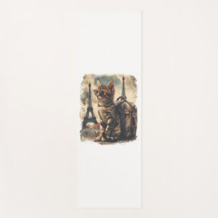 Tapete De Yoga Viagem Buddy Cat